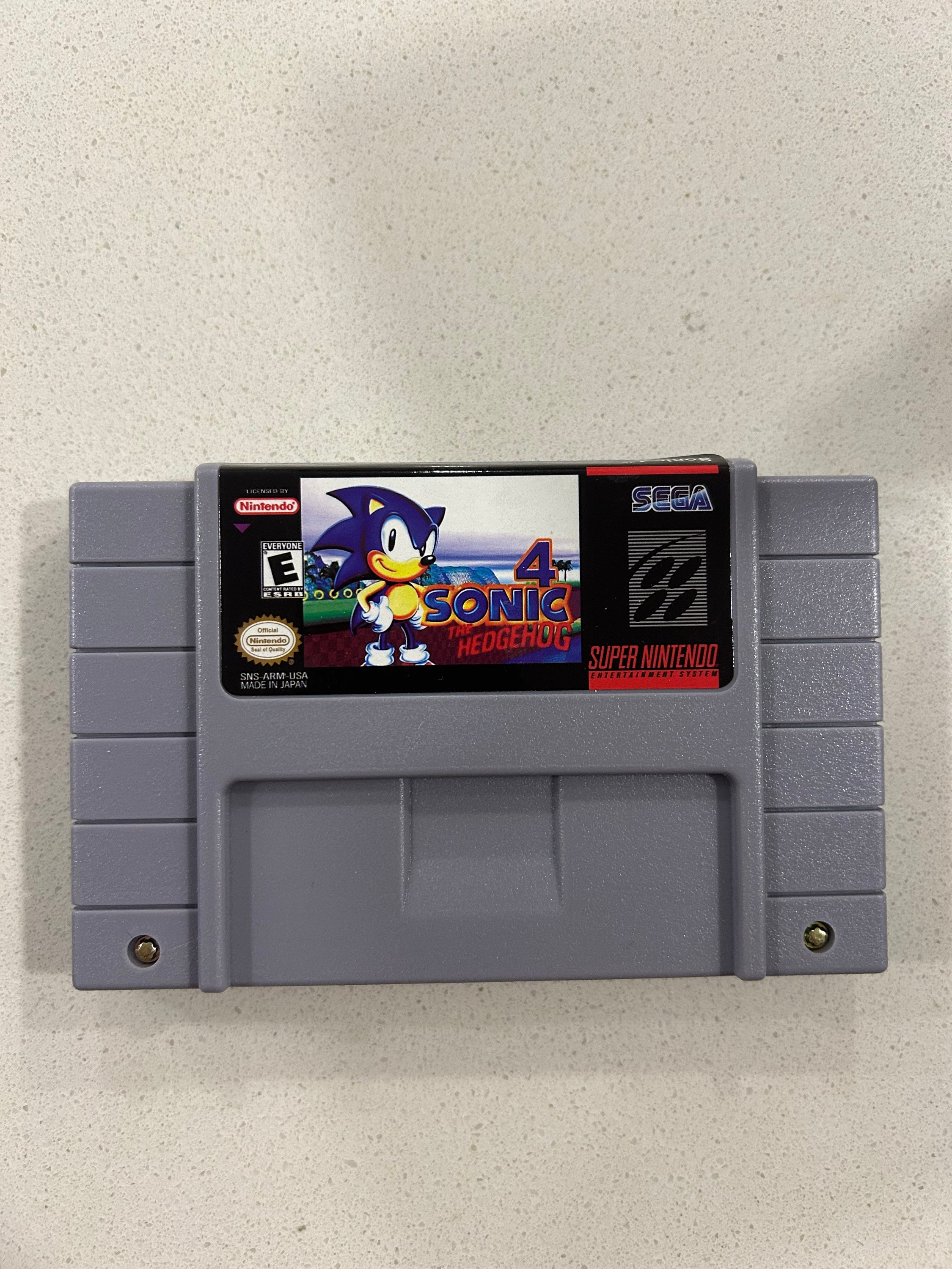 Sonic the hedgehog super nintendo discount