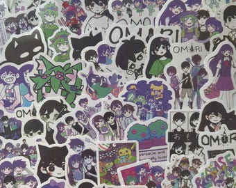 Pegatinas - Omori (paquete)