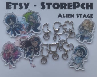 エイリアンステージ チャームセット Amazon.co.jp: Alien Stage エイリアン・ステージ キーホルダー グッズ