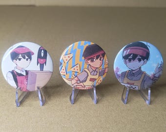 Pin 44mm - Omori (Pizza)