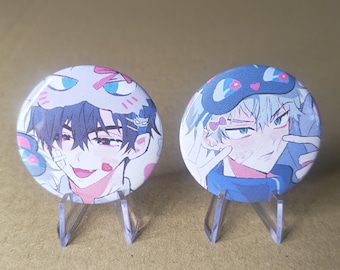 Pin 44mm - Alien Stage (Ivan and Till)