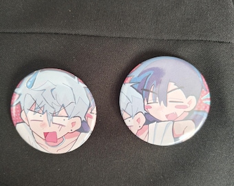 Pin 58mm - Alien Stage (Ivan and Till)