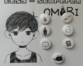 Épinglette 25 mm - Omori