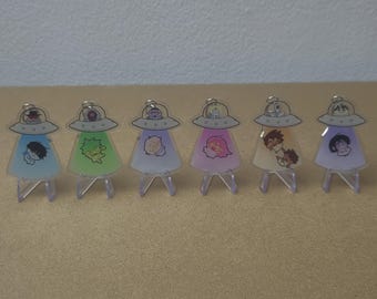 Acrylic keychain - Alien Stage (Ufo)