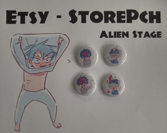 Pin 25mm - Alien Stage (Duos)