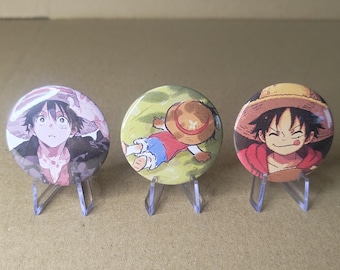 Pin 44mm - One Piece (Luffy)