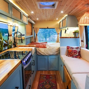 Build Plans: Couch/Booth/Bed Convertible Furniture For Van Life, Bus Builds, Camper Conversions, Tiny Houses
