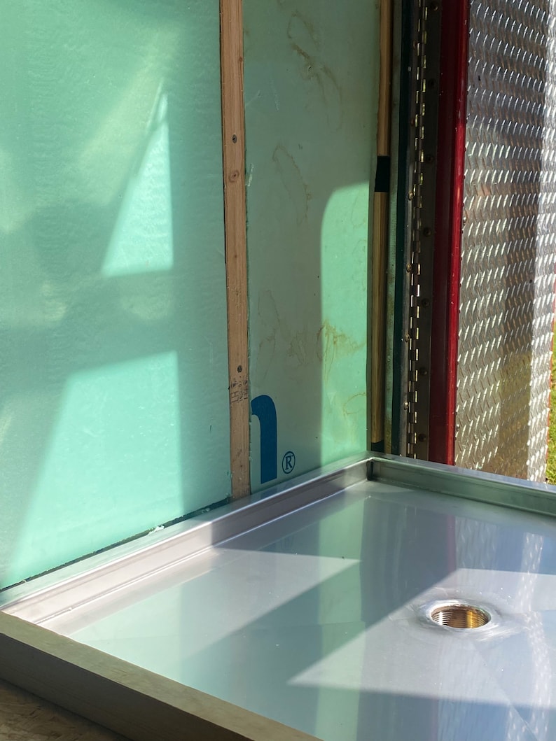 Custom Shower Pan for Vans, Buses, Rvs & Tiny Homes! **fully Custom ...