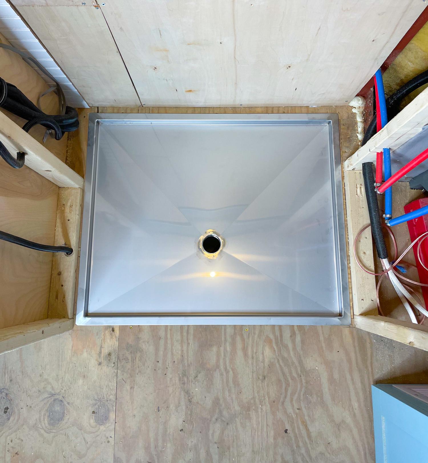 Custom Shower Pan for Vans, Buses, Rvs & Tiny Homes! **fully Custom ...