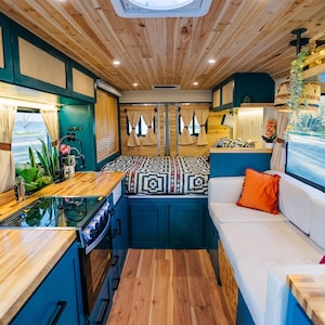 Build Plans: Couch/Booth/Bed Convertible Furniture (With Hinging Lid!) For Van Life, Bus Builds, Camper Conversions, Tiny Houses