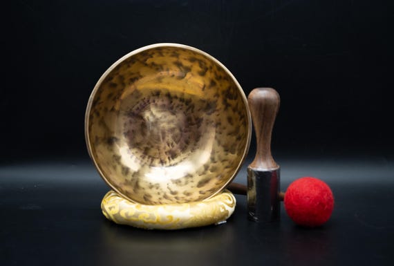 マスターヒーリングボウル 9インチ タイガーアイ フルムーンシンギング