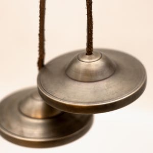 Plain Tibetan Tingsha Bells for Meditation and Healing, Harmonize Resonate Sound