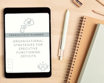 ADHD Productivity Planner: strumento per il funzionamento esecutivo (download digitale)