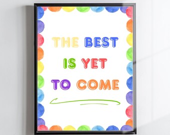 Calming Corner Poster: Inspirierendes Büro Dekor (Digitaler Download)