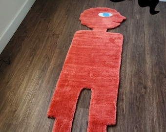 BMO Adventure Time Hand Tufted Rug Unique Gift - Etsy