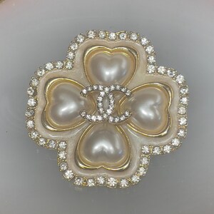 Chanel Brooch Silver - Etsy