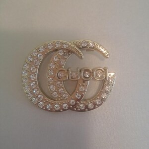 Gucci Brooch Gg - Etsy