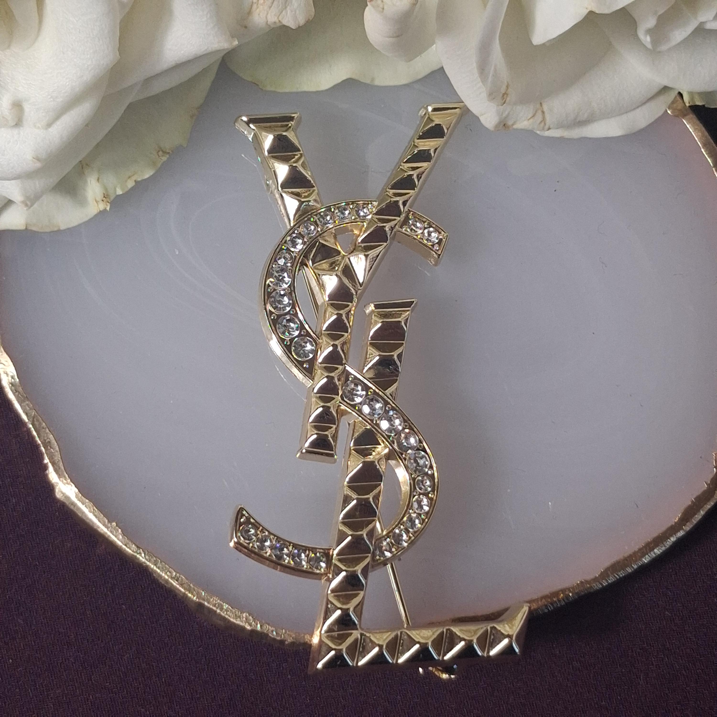 Ysl Brooch Vintage - Etsy