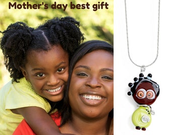 Customized pendant for woman, Customized pendant for mother, Custom portrait pendant, Miniature portrait, Portrait jewelry, Valentines day