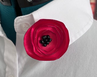 Poppy Flower Clips
