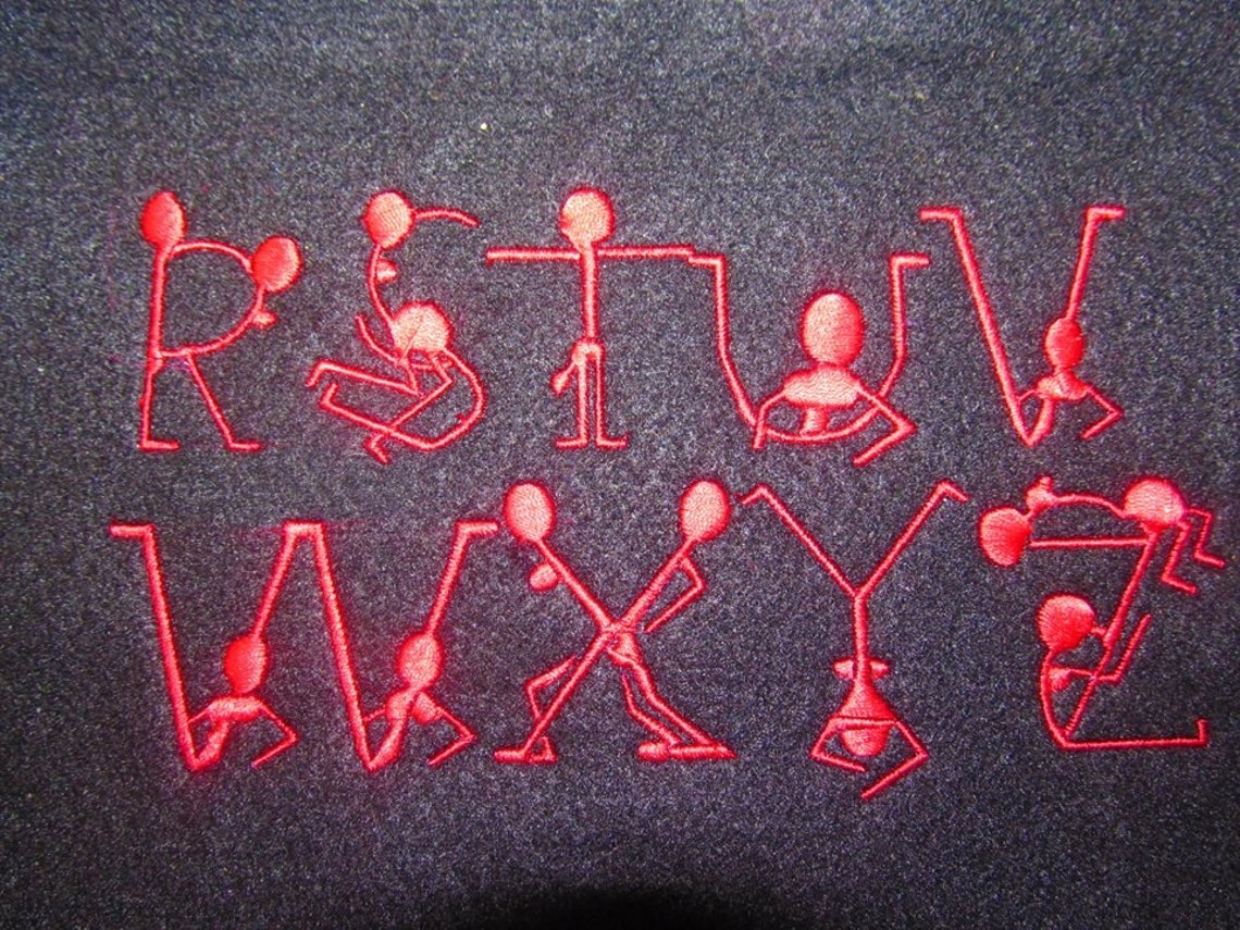 Adult Sex Positions Stick People Alphabet And Numbers Etsy 