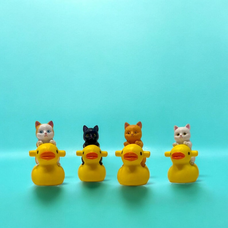 Bring joy and laughter to someone’s day with this miniature cat riding duck. Perfect as a stocking stuffer, gag gift, or office surprise, it’s crafted with charming detail and tons of personality. Cat enthusiasts and collectors adore its whimsical design, making it the perfect tiny décor piece for homes, desks, and gift boxes.