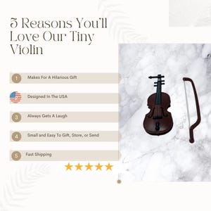 When the story gets dramatic, cue the tiny violin. This novelty gag gift is the ultimate visual punchline for eye-rolling moments, workplace banter, and friendly sarcasm. Small enough to keep on a desk, shelf, or pocket, it’s a guaranteed laugh for coworkers, bosses, siblings, and friends. Makes an unforgettable white elephant gift, birthday add-on, or stocking stuffer that’s funny, lightweight, and ready for daily use.