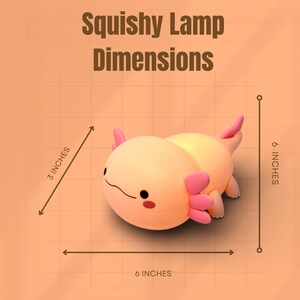 Designed for peaceful nights, this pink axolotl LED night light offers a soft glow that won’t disturb sleep. The squishy silicone material makes it fun to squeeze, while three lighting modes let you customize brightness for any moment. With a timer for automatic shutoff, parents can enjoy worry-free use and kids can drift off with their favorite axolotl friend nearby.