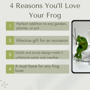 This silly frog on toilet figurine is the ultimate funny bathroom decor piece. Compact, detailed, and full of personality, it’s a favorite gag gift for friends, coworkers, and frog lovers. Whether used as shelf decor or a novelty gift, this whimsical frog statue adds instant charm and humor anywhere.