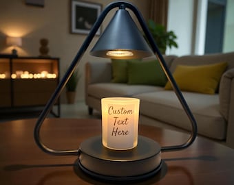 Personalized Candle & Warmer Lamp Set – Candle Gift Electric Warmers
