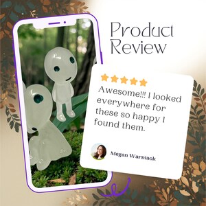 This mini Kodama plant buddy adds personality and soft fantasy charm to any potted plant or indoor garden. Inspired by Japanese nature spirits, its simple ghost-like design blends beautifully with greenery without overpowering your decor. Perfect for plant shelves, fairy gardens, or workspace accents, it makes a thoughtful gift for nature lovers, folklore fans, and houseplant collectors alike.