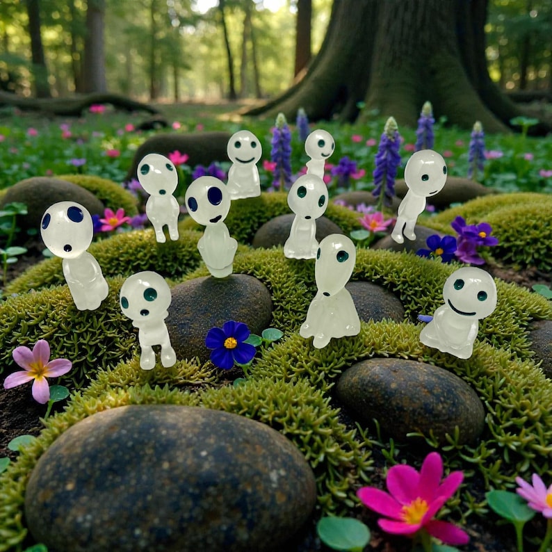 This miniature Kodama Tree Spirit decor piece is a charming addition to any plant display. Inspired by Japanese folklore, these tiny guardians symbolize peace, protection, and nature’s beauty. Perfect as a plant buddy, fairy garden accessory, or shelf accent, it makes a delightful gift for plant parents and anyone who loves whimsical home decor.