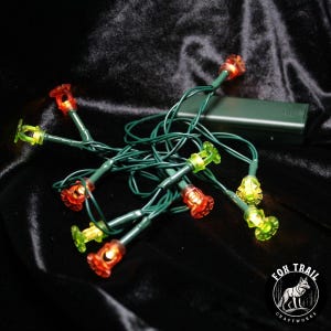 Feuersprenger Anhänger Lichterkette - 10 LED Batteriebetrieben