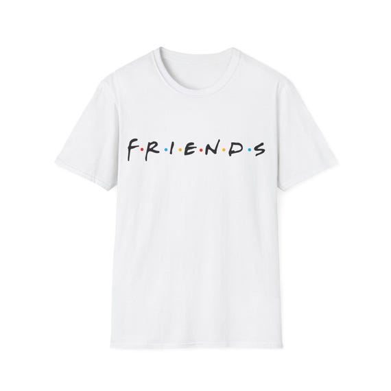 Friends T-shirt - Iconic Logo - 90s TV Show - Etsy