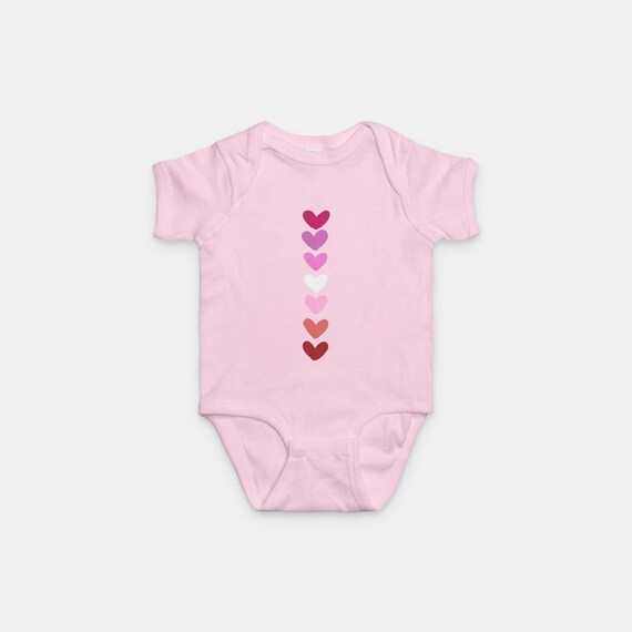 Baby One Piece - Hearts