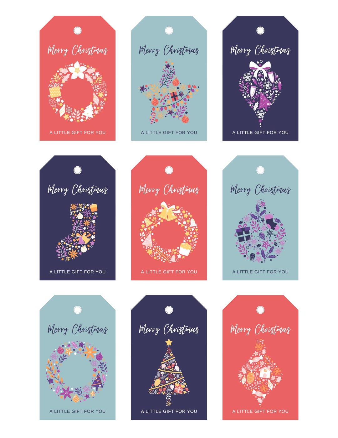 Christmas To And Froms Printable