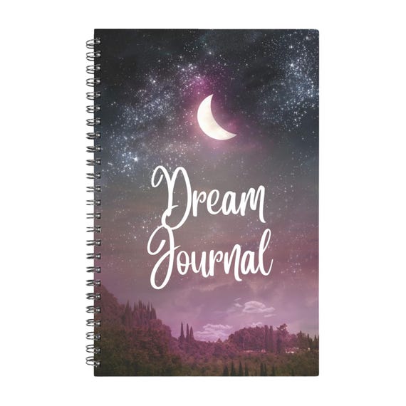 Dream Journal - Softcover Spiral 5.5 x 8.5 -027