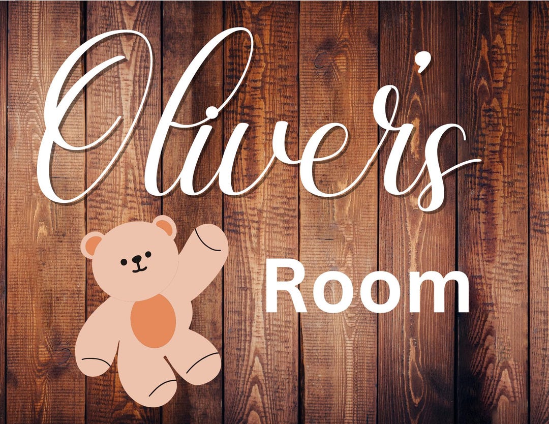 Personalized Room Sign 1 PNG File at 11 X 8.5 Inches printable 05 - Etsy