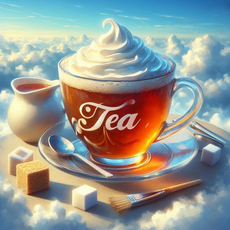 Hot Tea - Clip Art - Set #2 - (5 JPEG Files) - Etsy