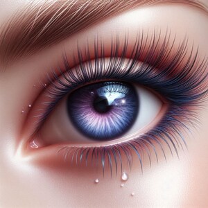 Pretty Eyes 02 clip Art 14 PNG Files 2000 X 2000 Px - Etsy