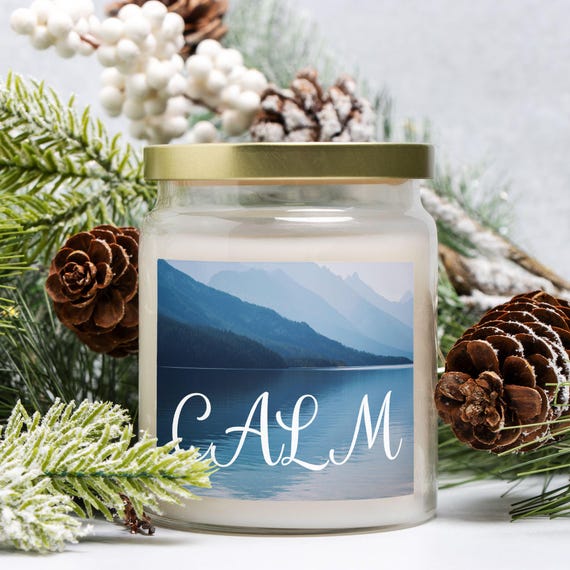 CALM Candle - Apothecary Jar 9oz - 04