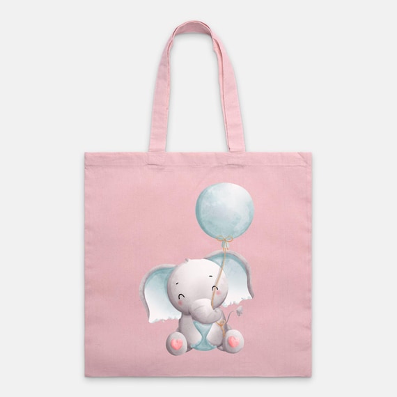 Baby Elephant Tote Bag -04