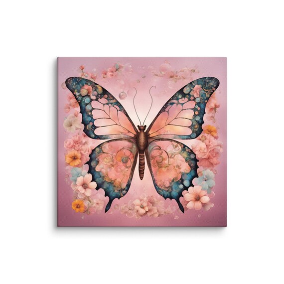 Butterfly on Canvas -05