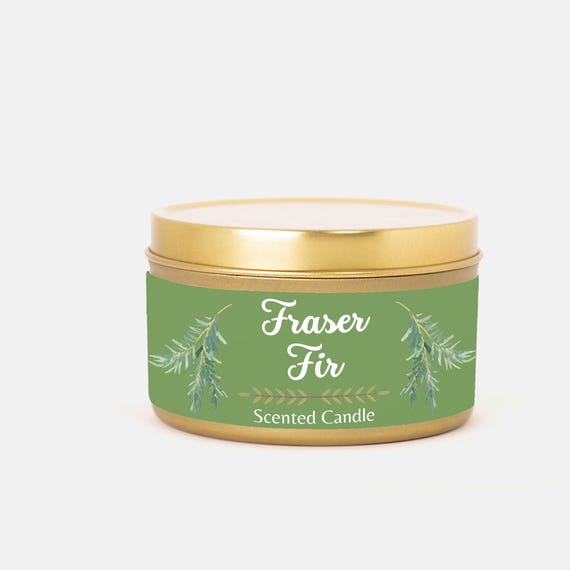 Fraser Fir Scented Candle - Tin 8oz -010