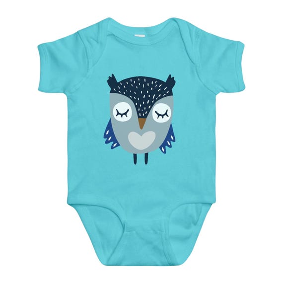 Baby One Piece Rabbit Skins - OWL