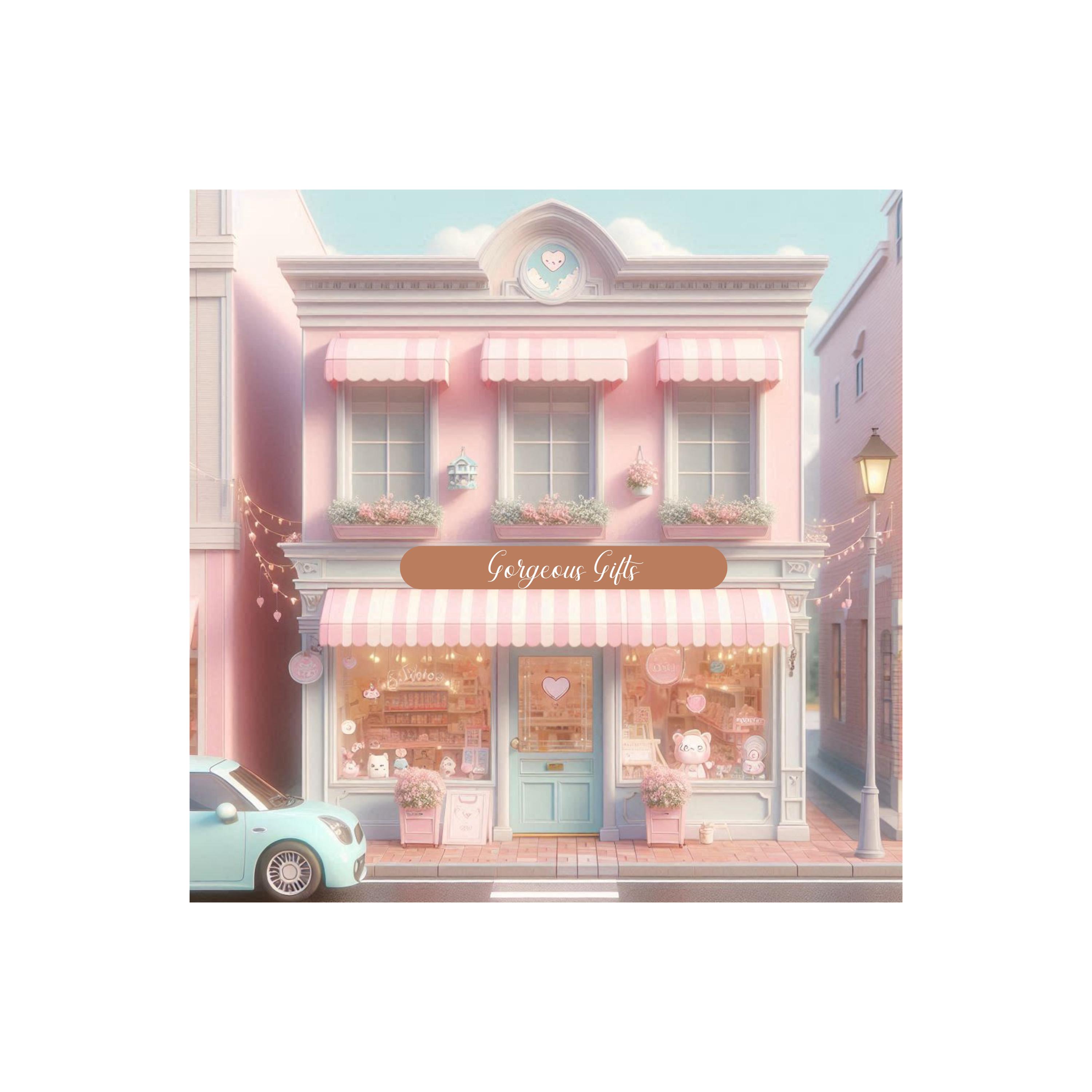 Cute Storefront - Clip Art - (10 PNG Files) - 3000 X 3000 Px - Etsy