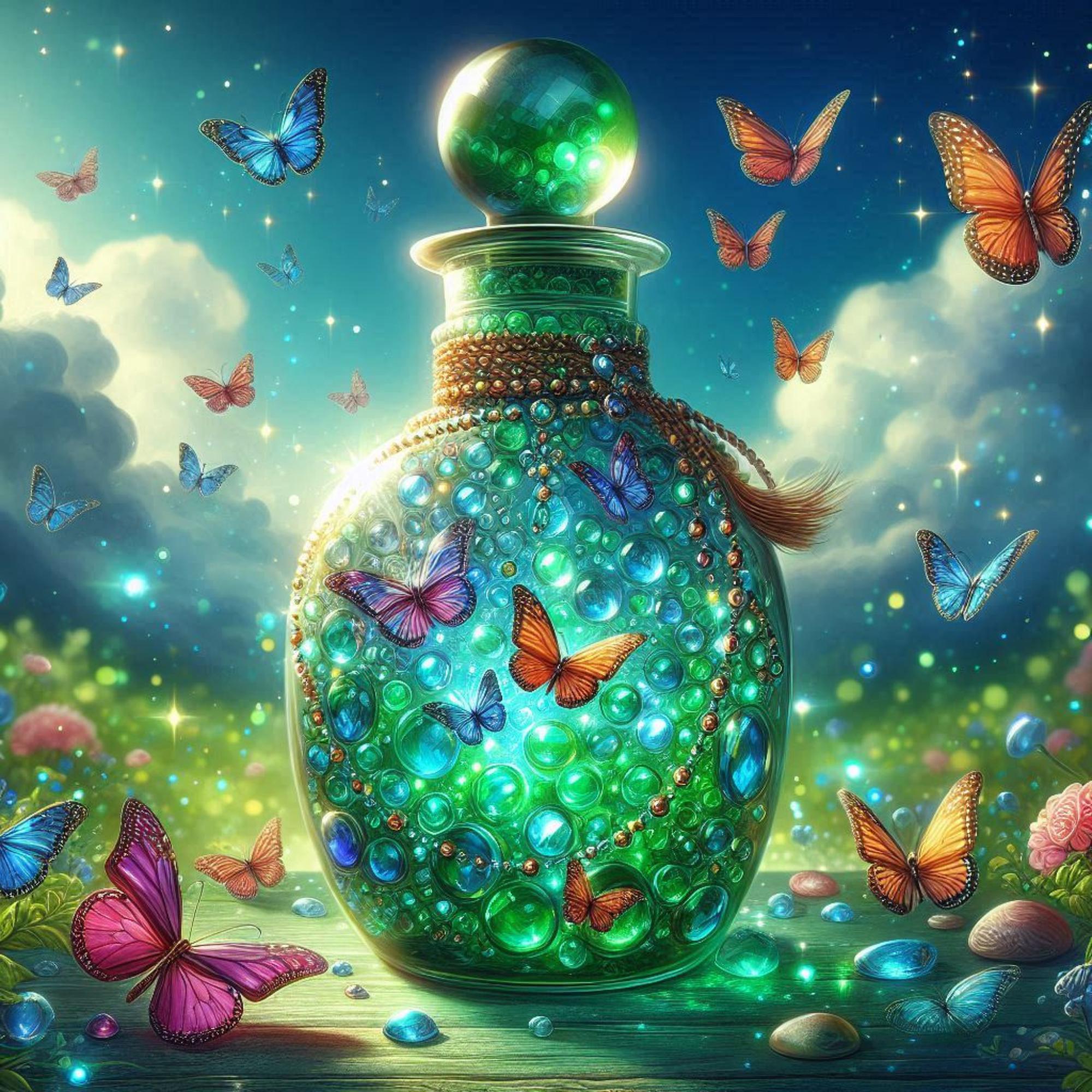 Pretty Potions 01 Clip Art 10 PNG Files 2000 X 2000 Pixels - Etsy