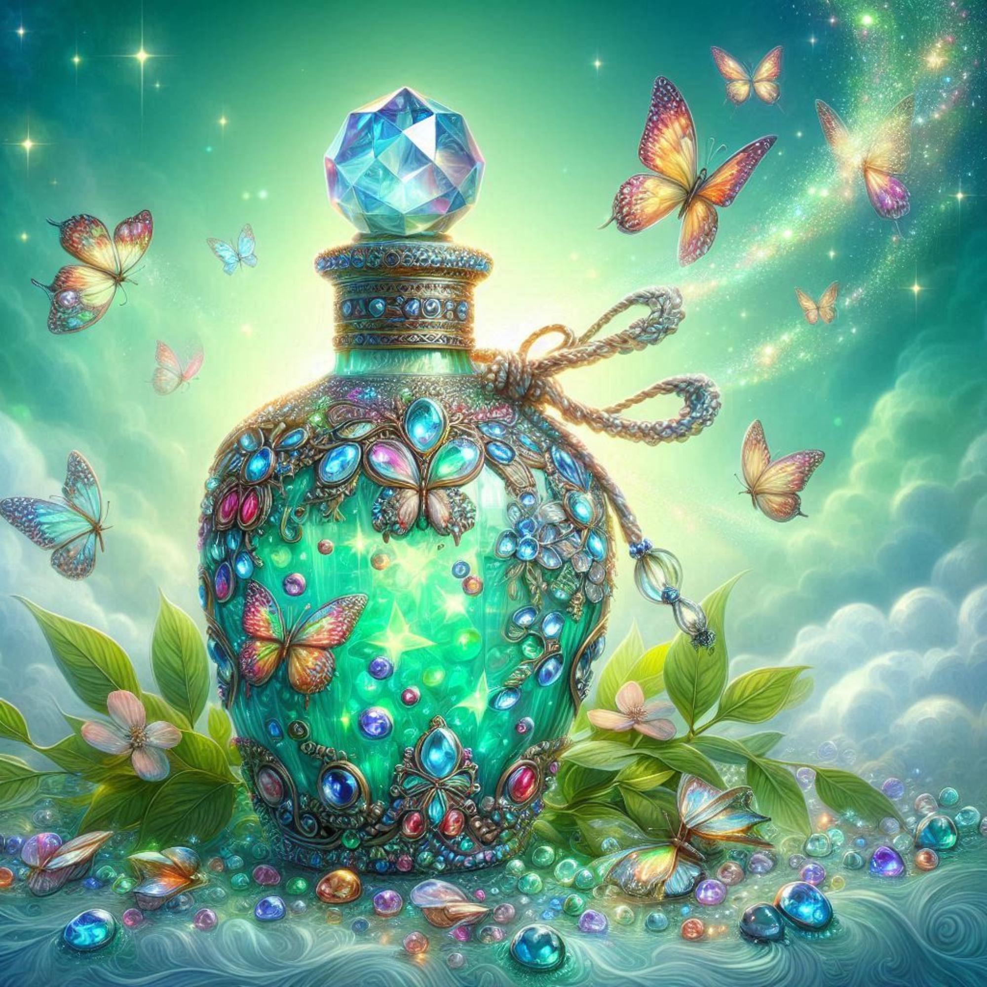 Pretty Potions 01 Clip Art 10 PNG Files 2000 X 2000 Pixels - Etsy