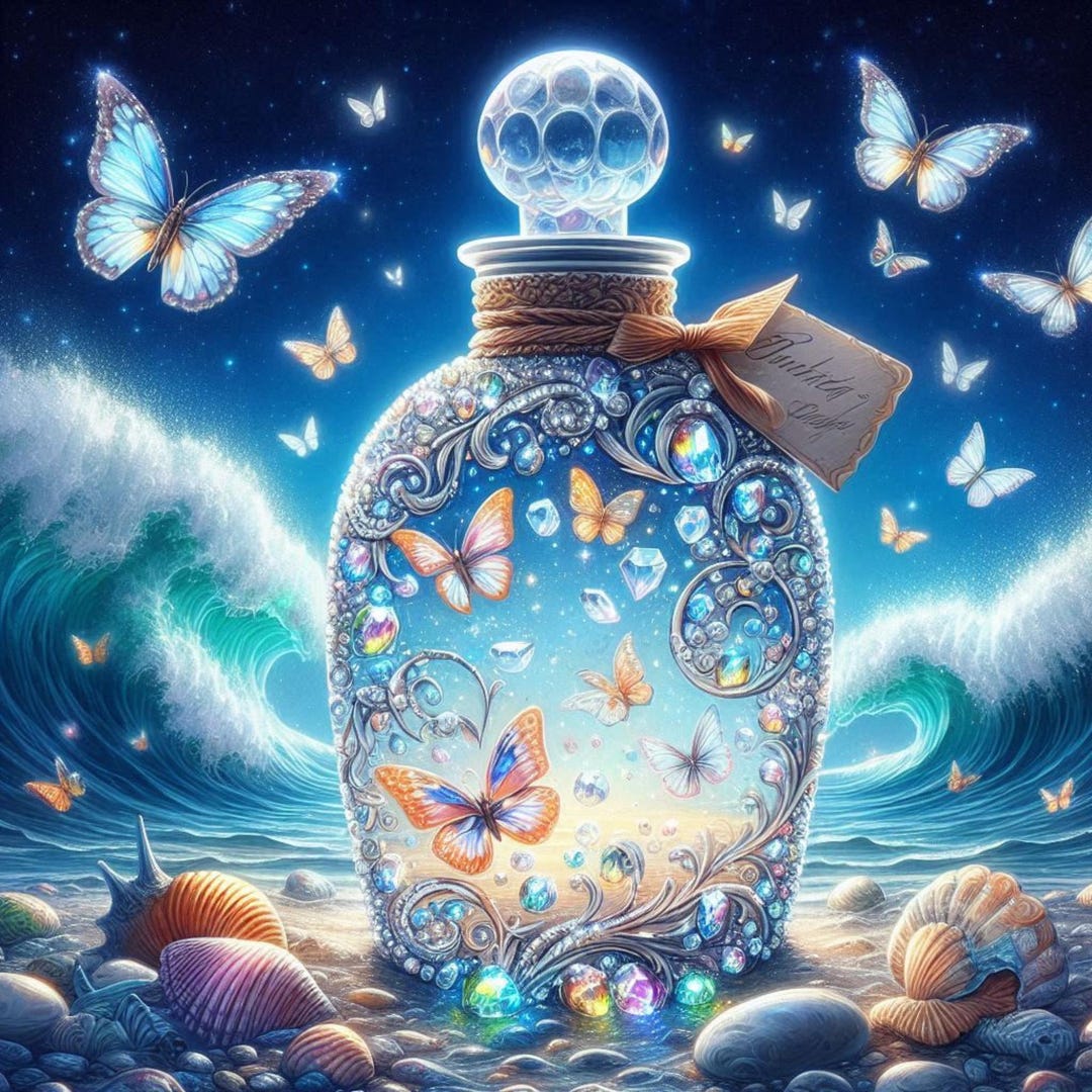 Pretty Potions 04 Clip Art 10 PNG Files 2000 X 2000 Pixels - Etsy