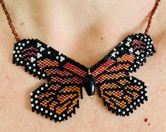 Monarch Butterfly Necklace